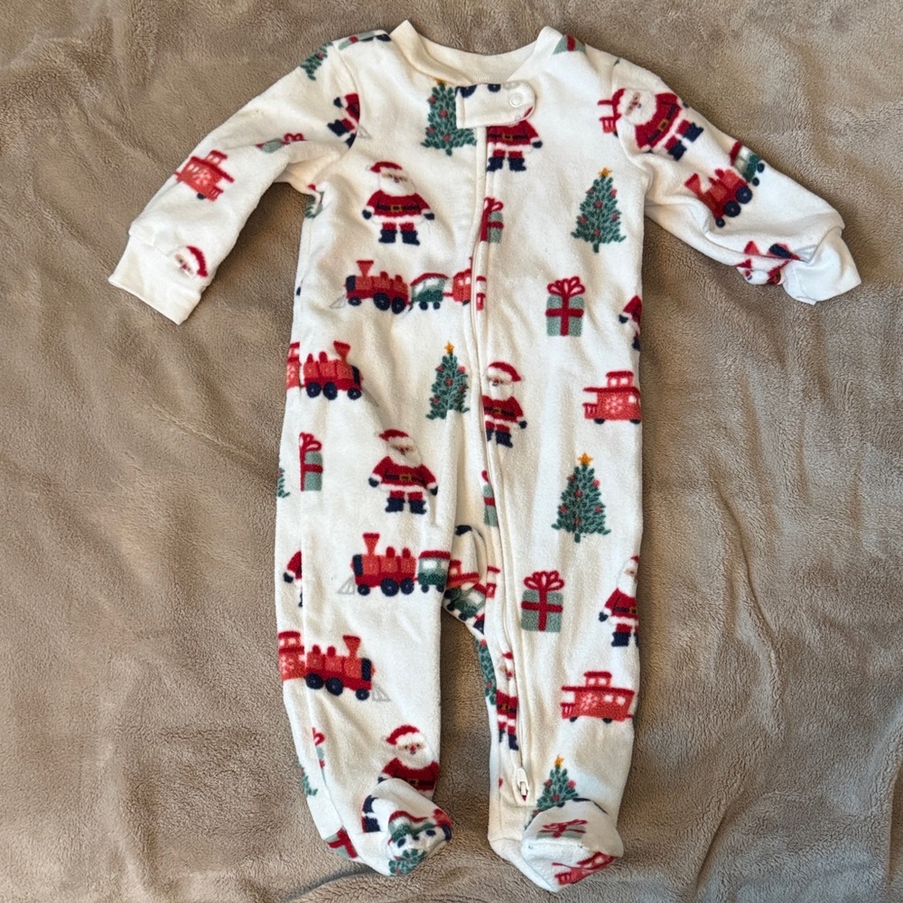 Carter’s Santa and Train Sleeper